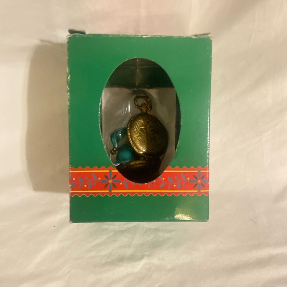 Lustre Fame 1994 Christmas Tradition Mouse Vintage Collectible Ornament - Picture 5 of 5